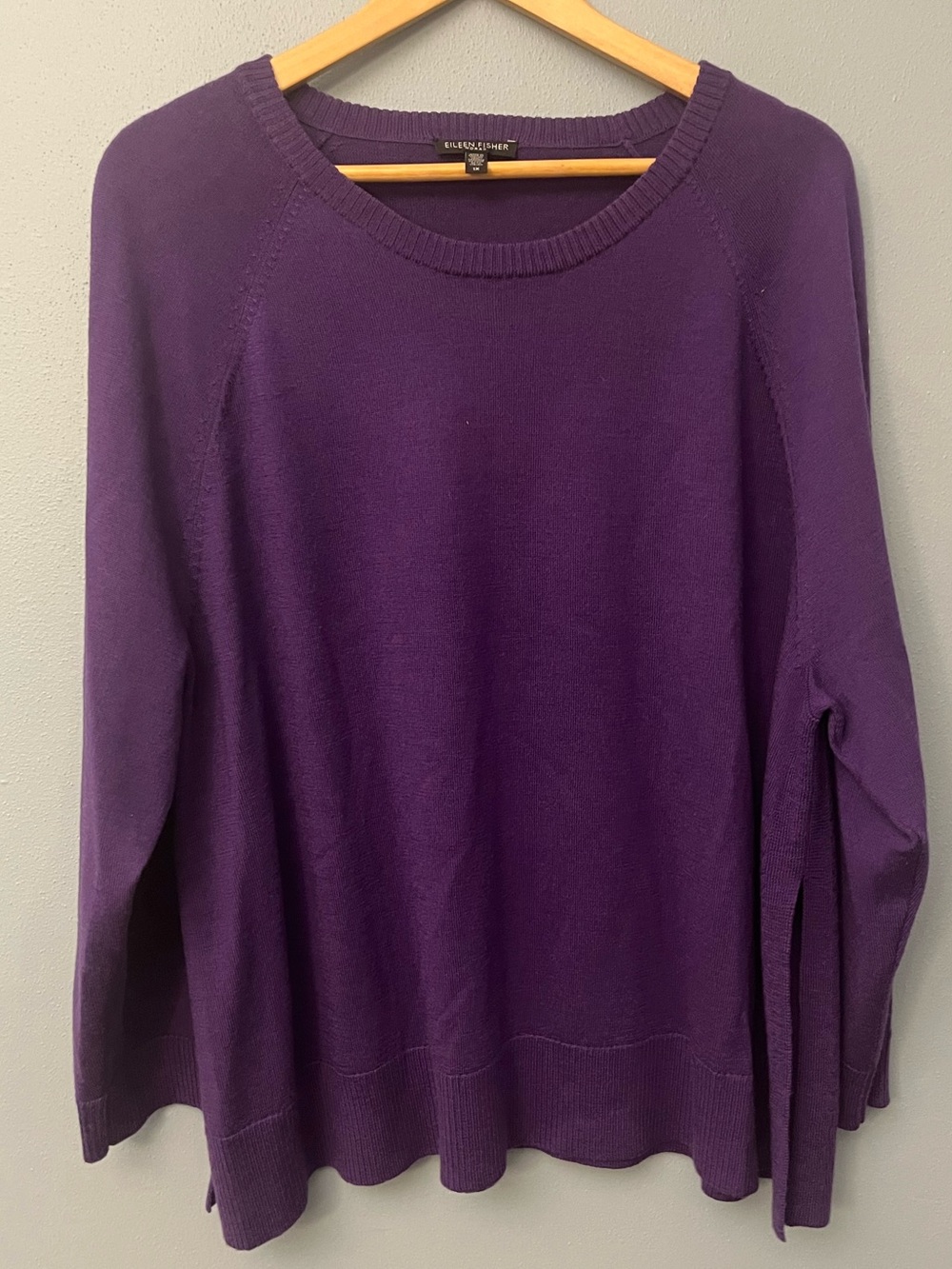 Eileen Fisher Wool Crewneck Sweater